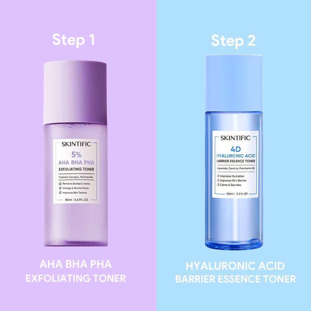 Jual GLOWUP SKINTIFIC 5% AHA BHA PHA EXFOLIATING TONER|SKINTIFIC 5X ...