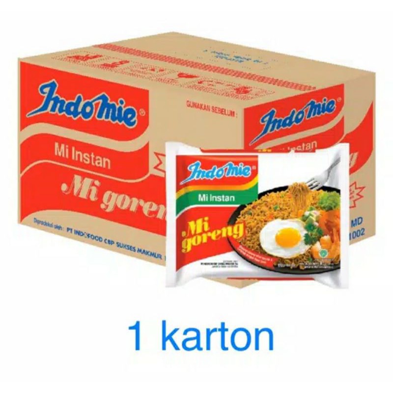 

Indomie Goreng 1 Karton 40pcs