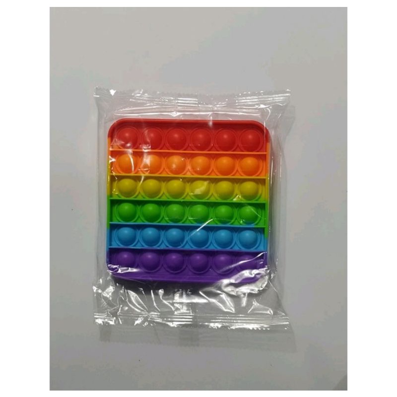 pop IT rainbow jumbo murah banget/12cm pop IT pelangi-2
