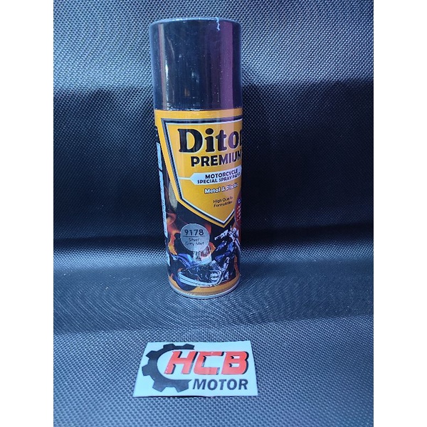 Cat Semprot Diton Premium Silver Grey metalik 9178