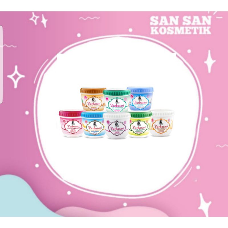 Purbasari Lulur Mandi 235gr
