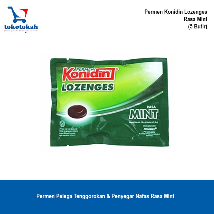 

KONIDIN LOZ mint Permen Batuk produksi KONIMEX-3PCS