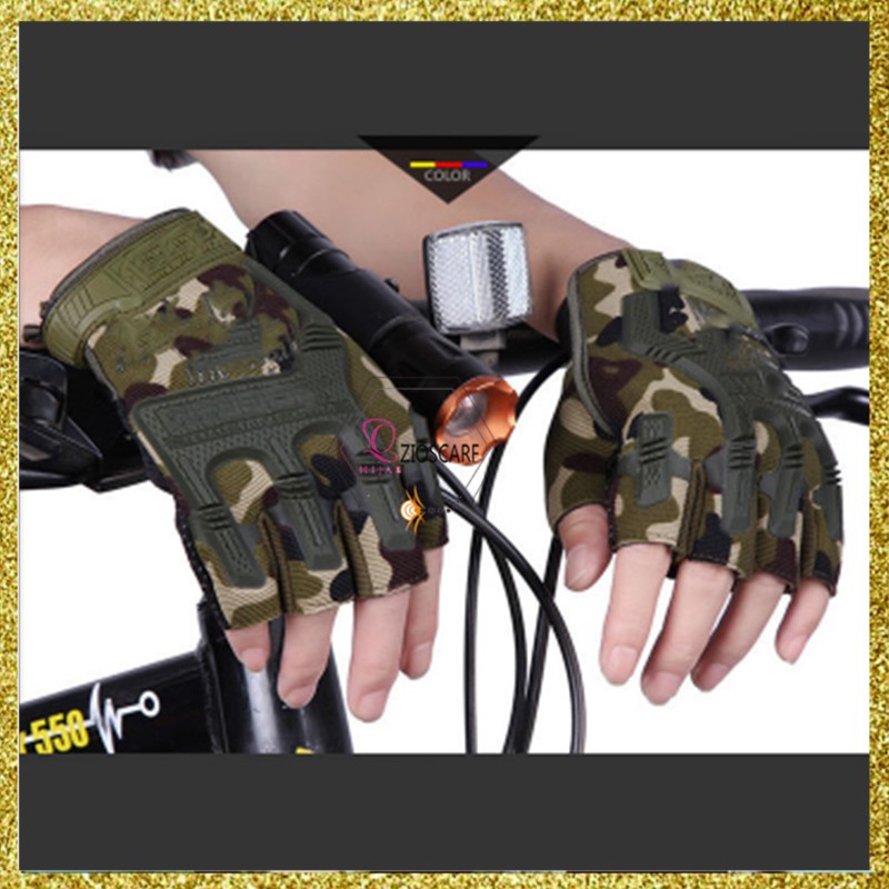 SARUNG TANGAN MOTOR SEPEDA TACTICAL SCOYCO TRAIL CROSS GYM FITNESS ARMY GLOVES MOTOR PRIA GL-HGF