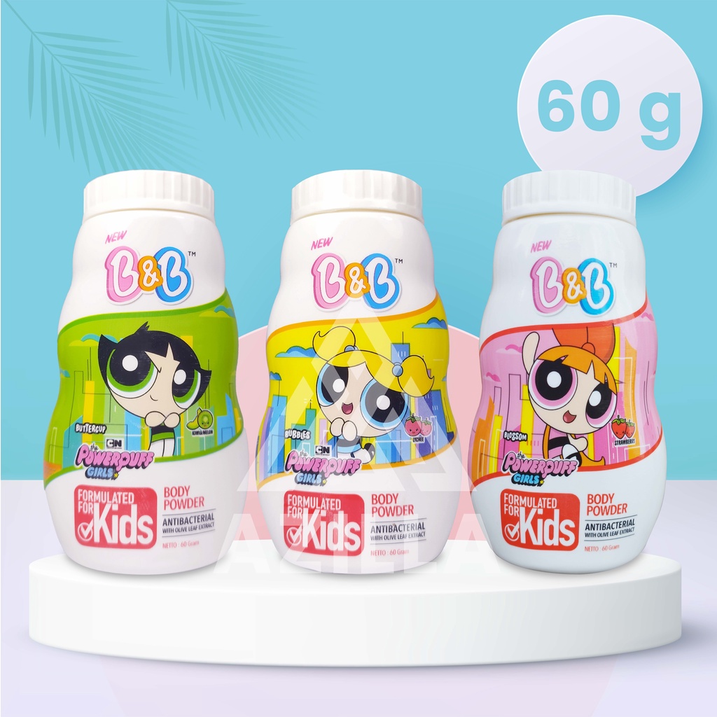 B&B Kids Body Powder 60g | Bedak BnB Kids Body Powder 60 gr