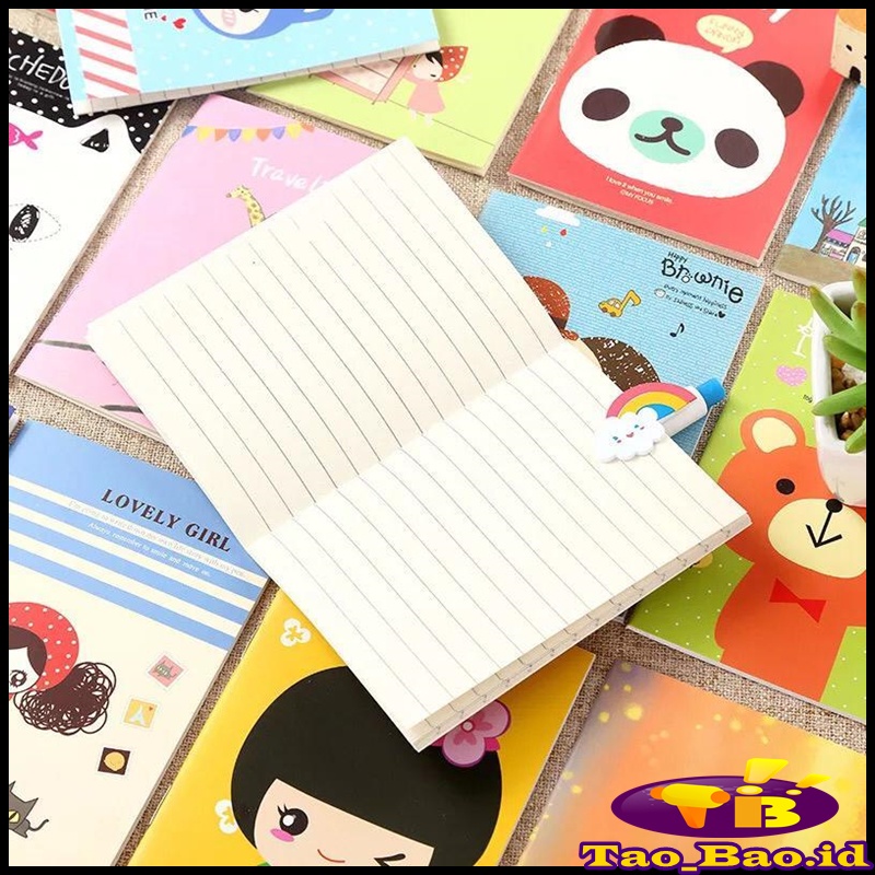

Buku Tulis Mini Motif Kartun Kecil