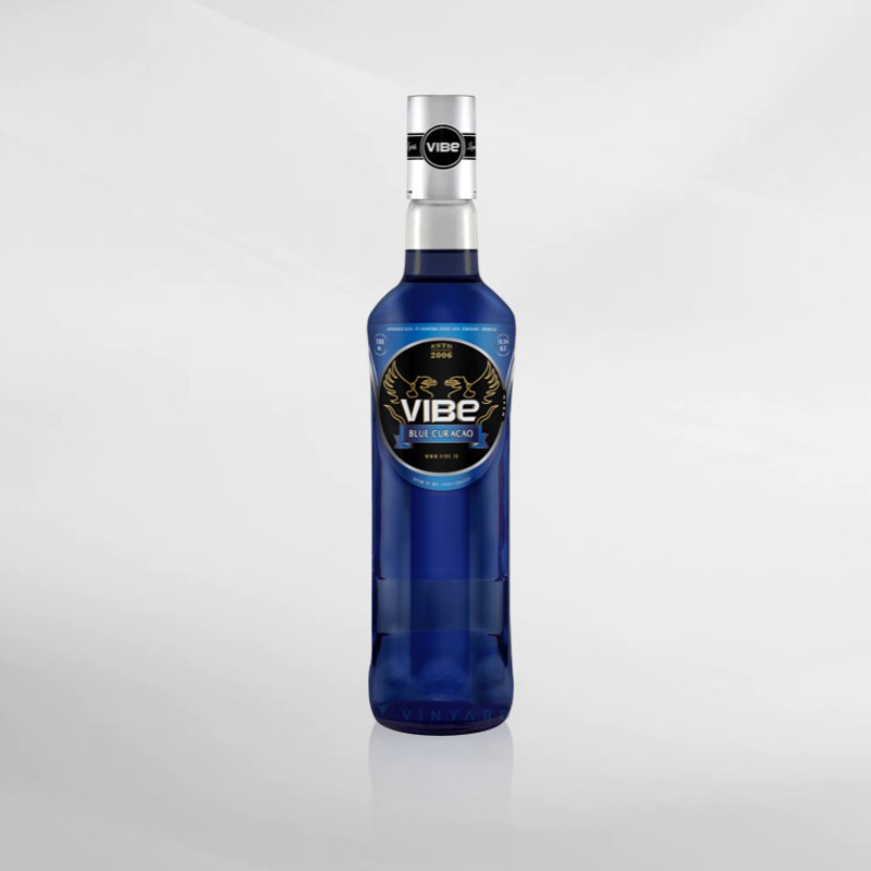 Vibe Blue Curacao 700 ml ( Original &amp; Resmi By Vinyard )