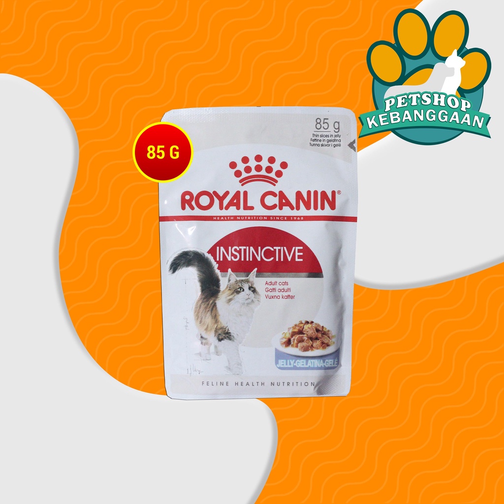 Cat Food / Makanan Kucing Royal Canin Instinctive Jelly / Gravy 85 Gr