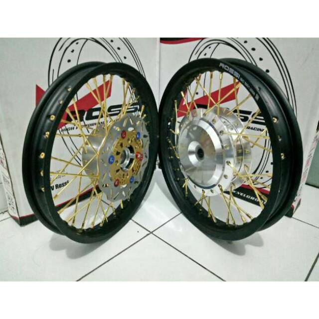 PAKET Velg Jari Jari Beat Scoopy Genio Vario 110 Vario 125 150 Mio M3 Xeon Mio J Fino Xride Soul GT Freego Nmax Aerox Pcx Dll Free Cakram