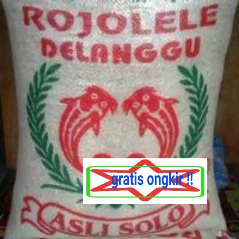 

Beras rojolele delanggu 10kg