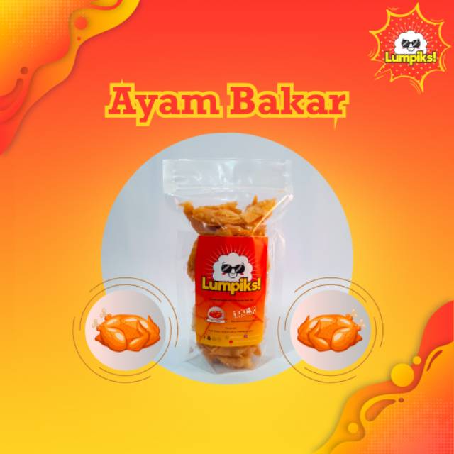 

Keripik Lumpiks Rasa Ayam Bakar (110gr)