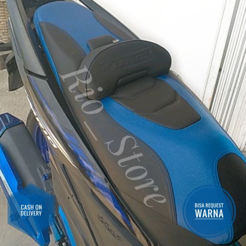 Sarung Cover Custom Modifikasi Kulit Jok Motor Honda Vario LED Vario Karbu 110 125 150 160 Model Ero