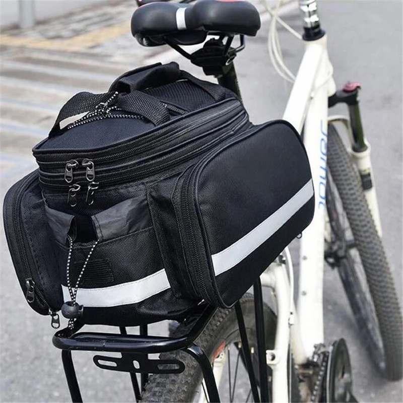 YGRETTE - Roswheel Tas PANNIER Sepeda Bicycle Rear Carrier Bag 600D Polyester 8L TOURING COMMUTING COMMUTER TAS BELAKANG