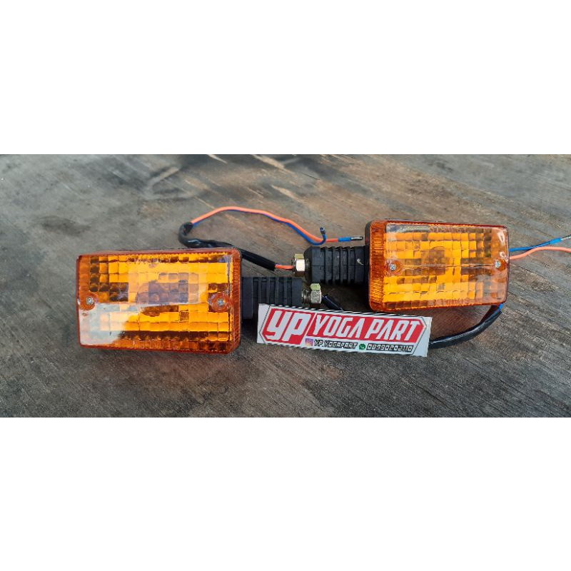 sein reting lampu belok honda c700 win gl 100 gl100 gl125 copy ori original