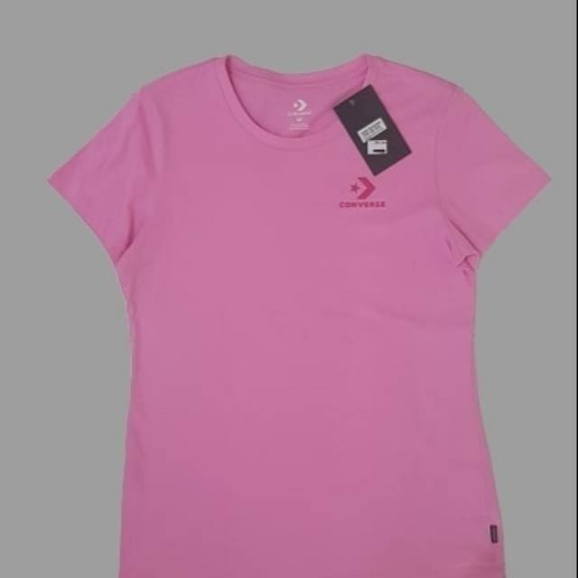 Converse T-Shirt Pink | Shopee Indonesia