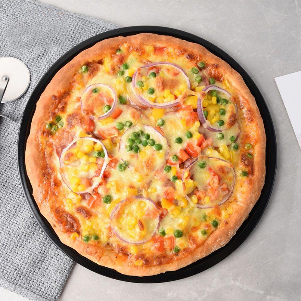 Suyo Pizza Pan Anti Lengket Bakeware Cetakan Kue Piring Pizza