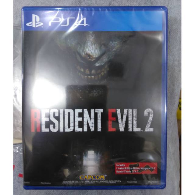 KASET BD PS4 ORIGINAL RESIDENT EVIL 2