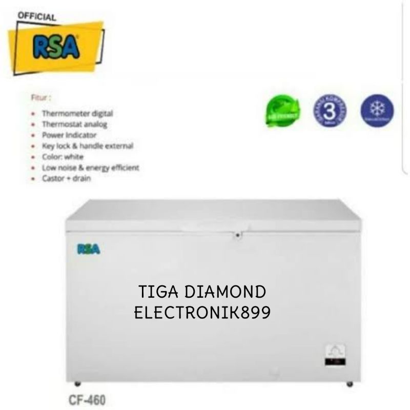 FREEZER RSA CF-460 FREEZER BOX 460 LITER