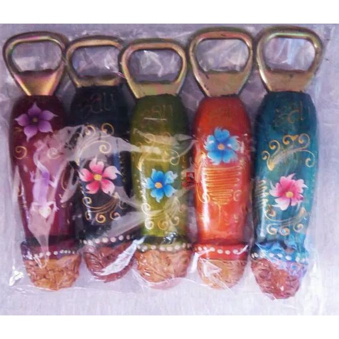 Kualitas Terbaik] Pembuka Botol Lolok Lukis Bali