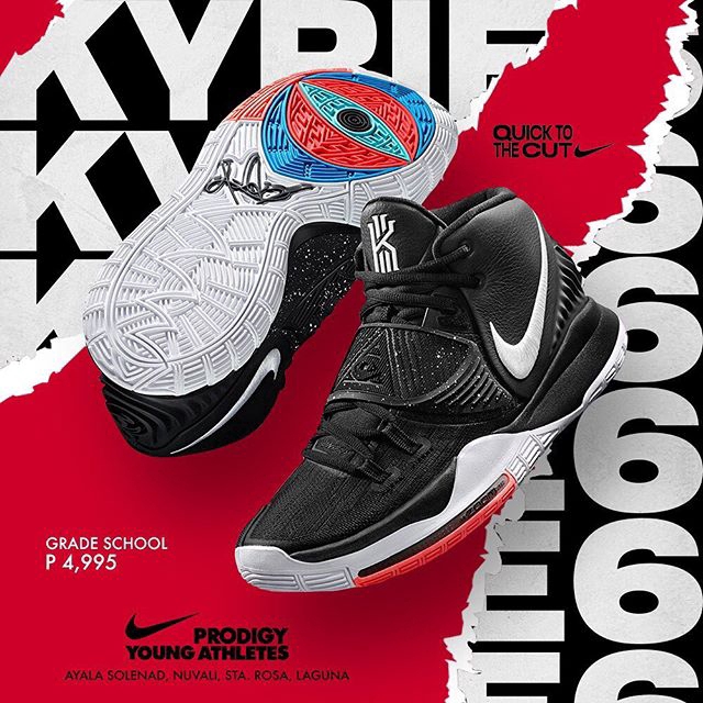 Kyrie 6 Nike BQ4630 100 white black pure platinum
