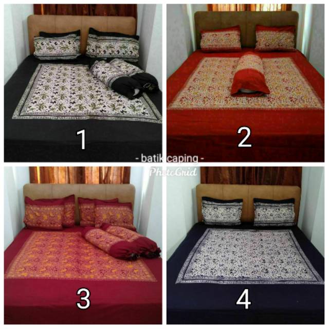 Seprai batik sarung guling n sarung bantal