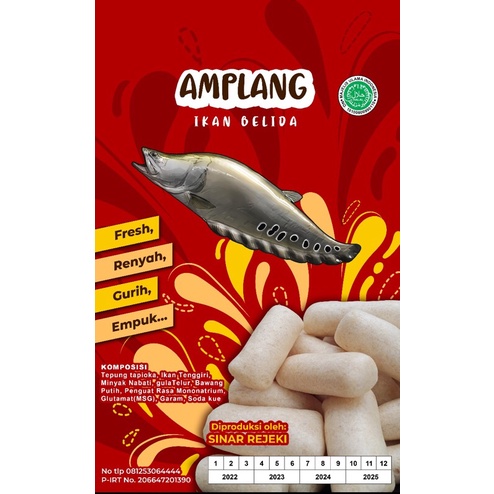 

AMPLANG BELIDA 250 gram (oleh-oleh khas samarinda )