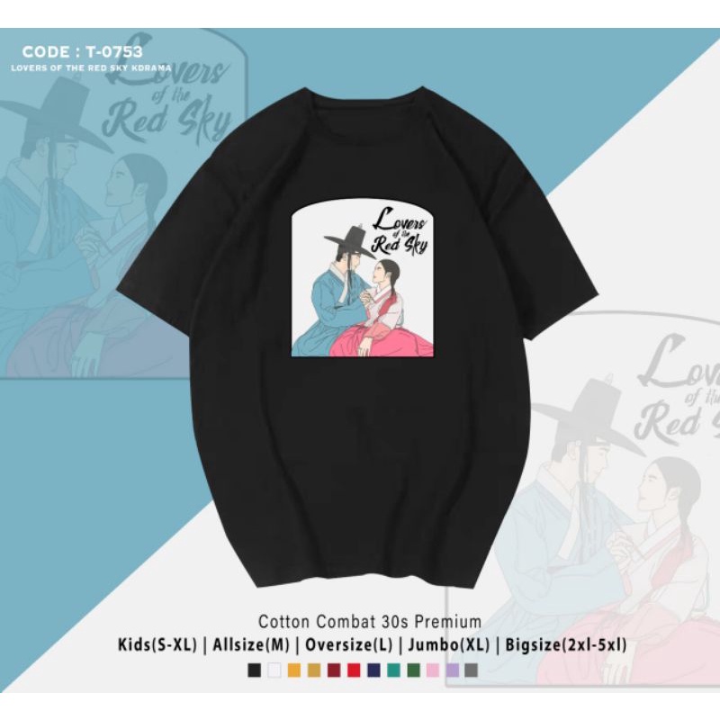 KAOS K-DRAMA LOVERS OF THE RED SKY 001 OVERSIZE