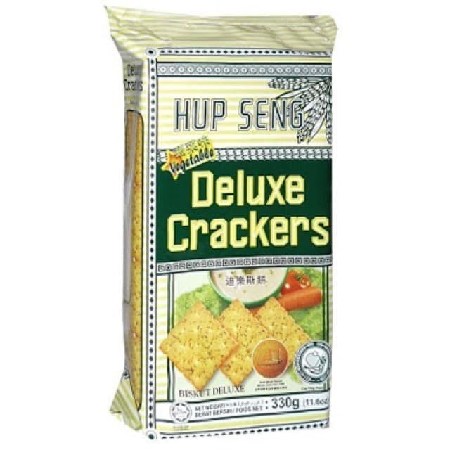 

Hup Seng Deluxe Crackers Vegetable | Original 180gr