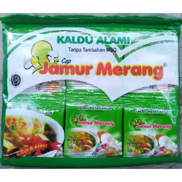 KALDU Jamur Alami JAMUR MERANG SACHET Original non MSG (1