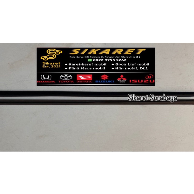 Karet Pelipit Kaca Karet Pintu Karet Kaca Mobil Weather Strip Universal