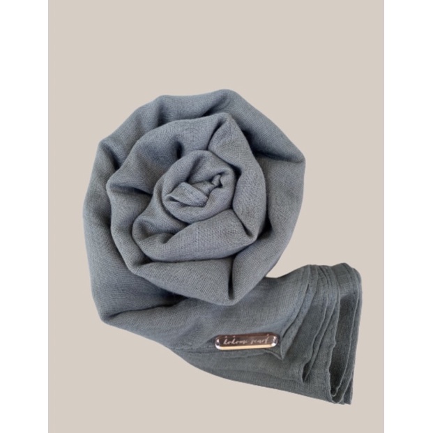 DUBAI SHAWL/ PASHMINA DUBAI ALA SHIREEENZ by KOKOMI~-Ash grey
