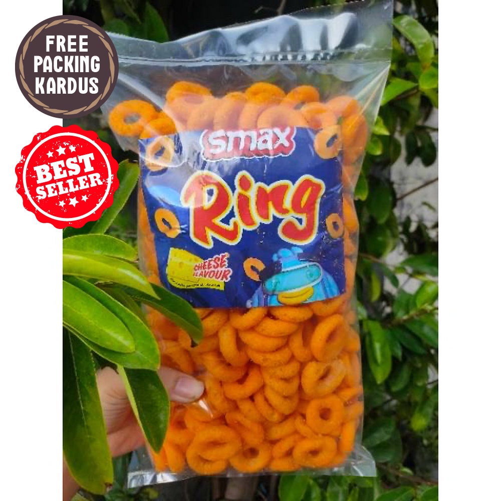 

CEMILAN RING KEJU 125 GRAM JAJANAN SNACK KILOAN MAKANAN RINGAN CAMILAN JADUL MURAH