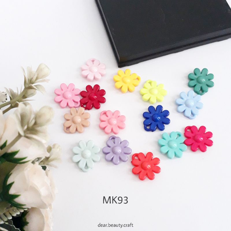 MK93 - Charm Bunga Daisy - Akrilik Daisy