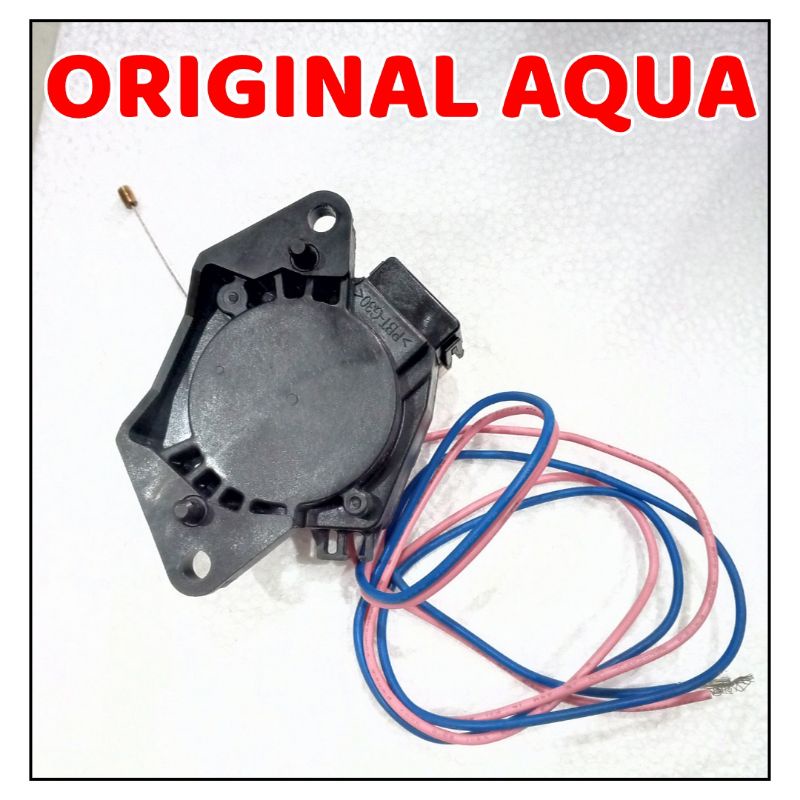 Motor drain Mesin cuci 1 tabung Original Aqua Sanyo.Hitam