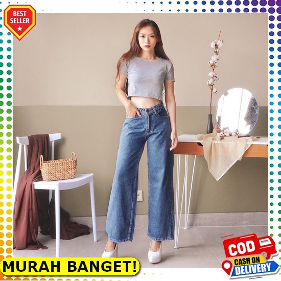 Celana Boyfriend Wanita Jeans Stik Balik Boyfriend Wanita Celana Boyfriend Jumbo Sobek Kekinian Prem