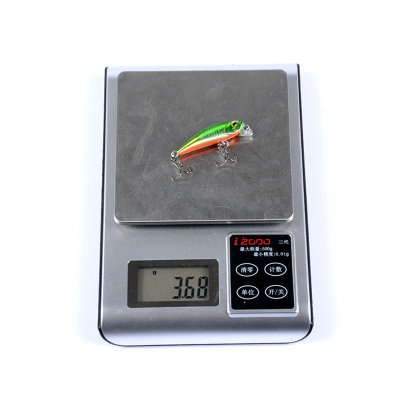 Umpan Pancing Sinking Minnow Fishing Lure 4.7cm / 3.7g Swimbait Umpan Pancing Ikan Bass Wobbler Memancing