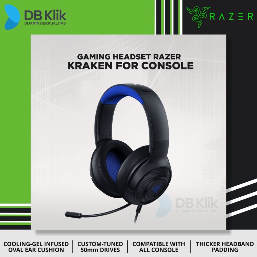 Headset Gaming RAZER Kraken for Console Wired-RAZER KRAKEN for CONSOLE |
