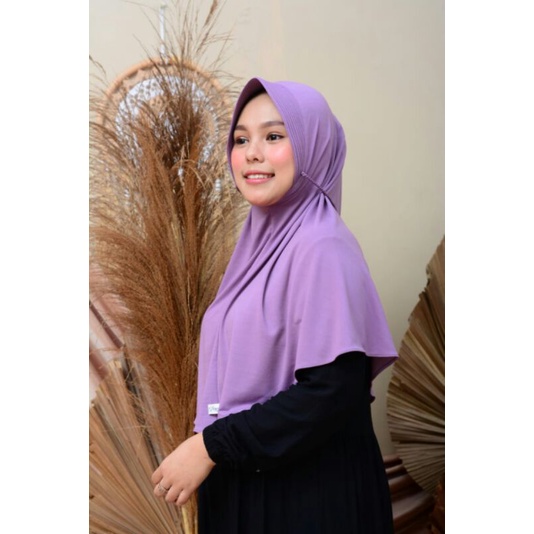 hijab jersey tali tambang/bergo jersey tali kepang/hijab jersey tali kepang/kerudung jersey tambang/hijab tali tambang polos variasi-3