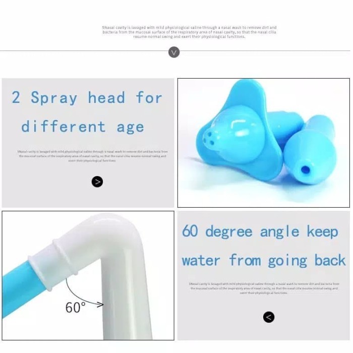 Alat Pencuci Hidung Nasal Rinse Pembersih Hidung Netipot Sinus