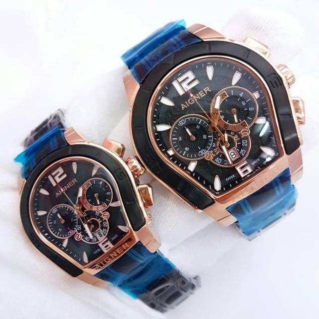 Aigner Palermo Original Couple / Jam Tangan Couple Original Murah / Jam Tangan Cowok Cewek Original