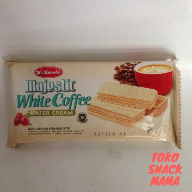 Kokola Majestic White Coffee wafer cream