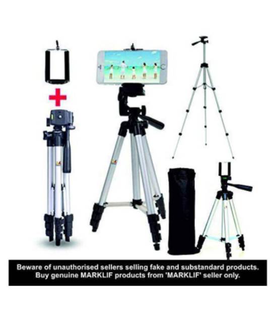 Tripod kamera Portable Stand Holder tripod Camera hp Panjang 1 meter 3ll0