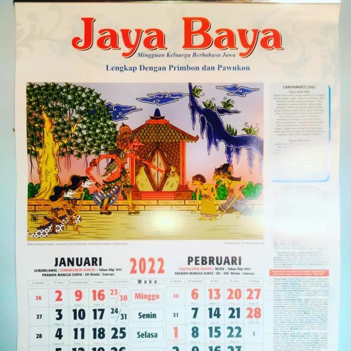 

:>:>:>:>] Kalender jaya baya jayabaya 2022 calendar almanak jawa primbon