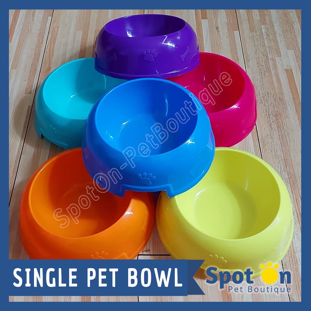 Tempat Makan Kucing &amp; Anjing Lucu | Single Pet Bowl | Tempat Makan Hewan Motif