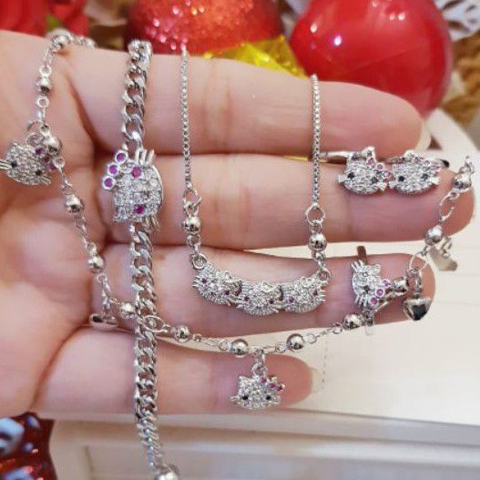 Xuping set perhiasan lapis emas 24k 1405l