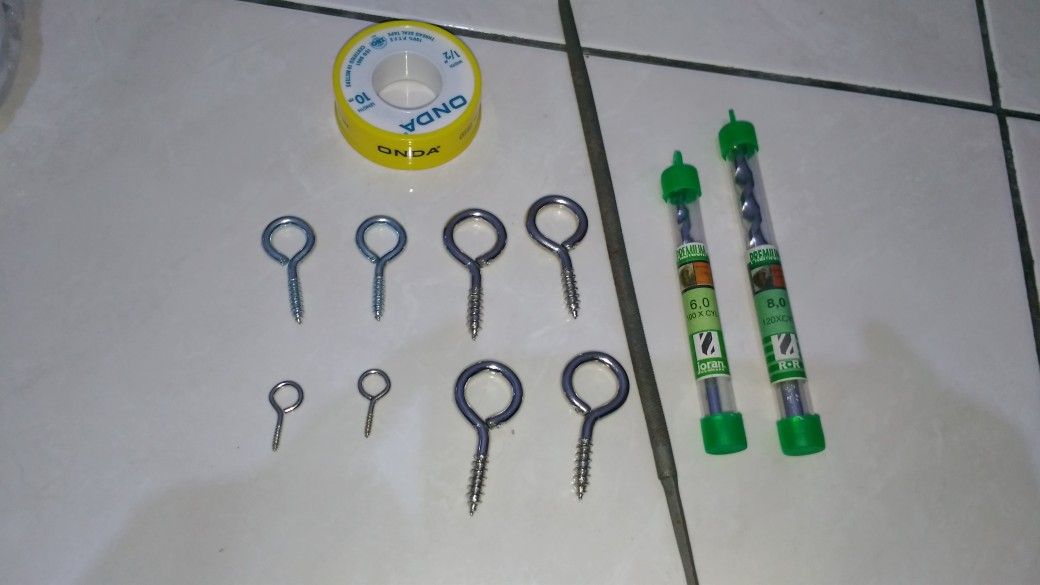 Hook Sekrup Skrup Kapstok Cantolan Burung Tanda Tanya 4 Cm 4cm