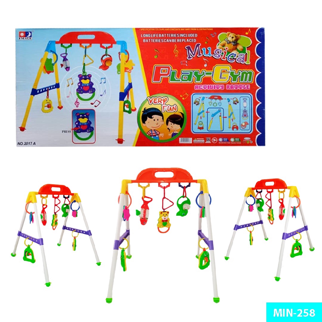 Baby Musical Play Gym / Musik Mainan Rattle Bayi Anak Play Gym