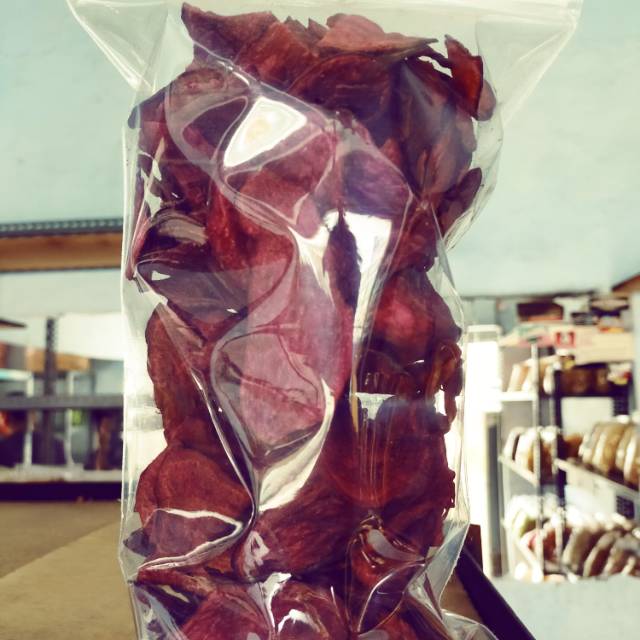 

KERIPIK UBI BIRU JS 230gr