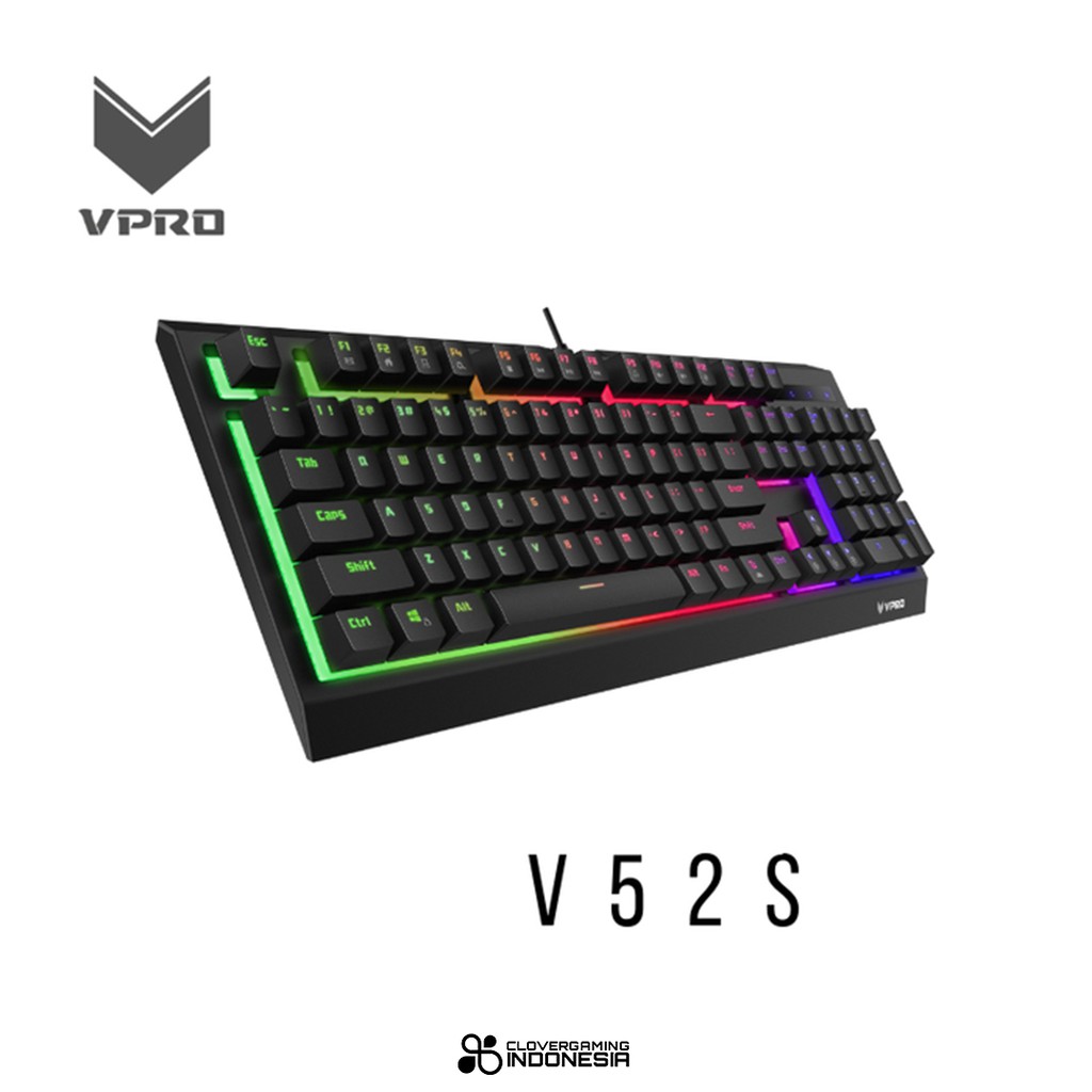 VPro V52S LED Backlit - Gaming Keyboard