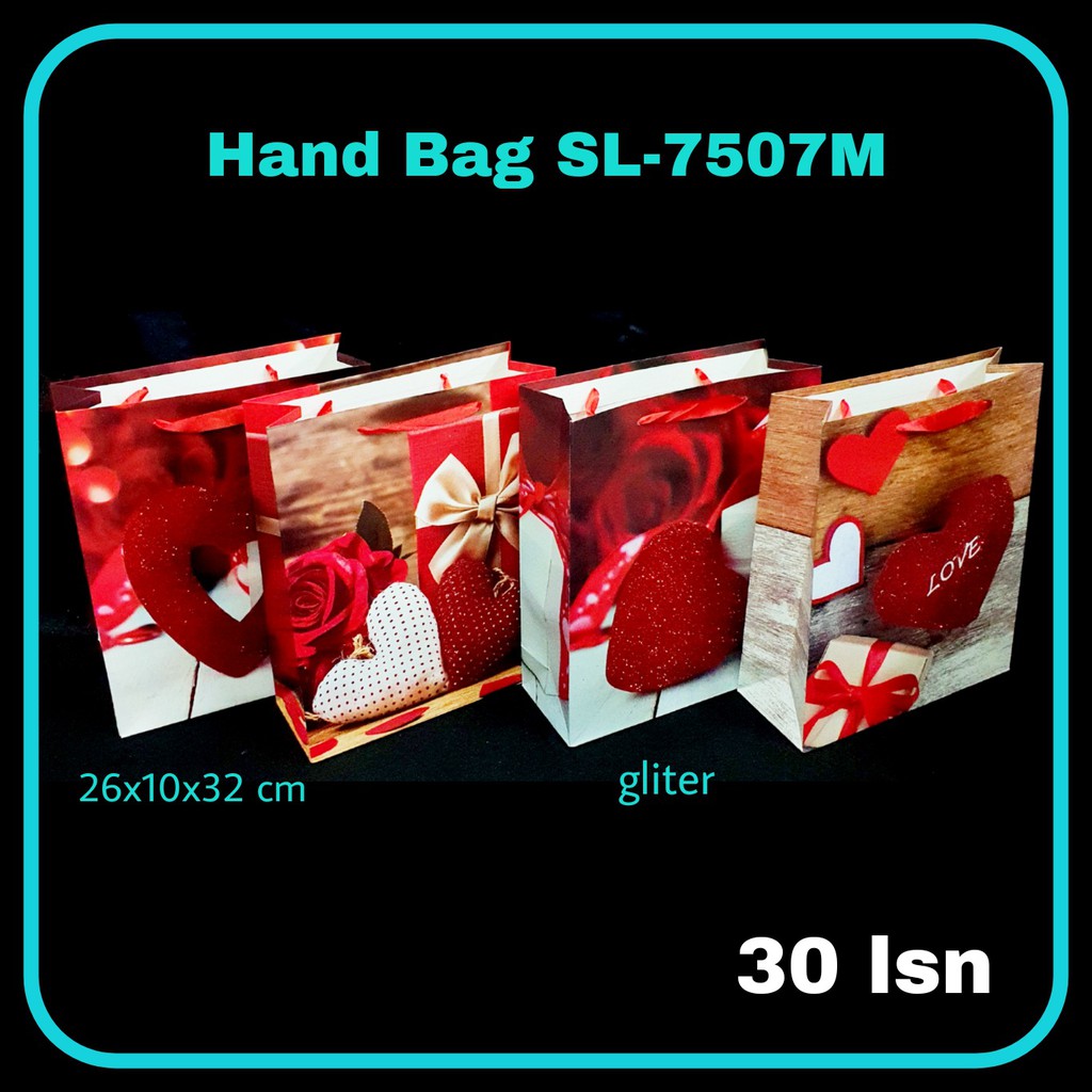 

ILP Hand Bag Kertas SL7507B / Goodie Bag / Tas Serbaguna / Tas Tenteng
