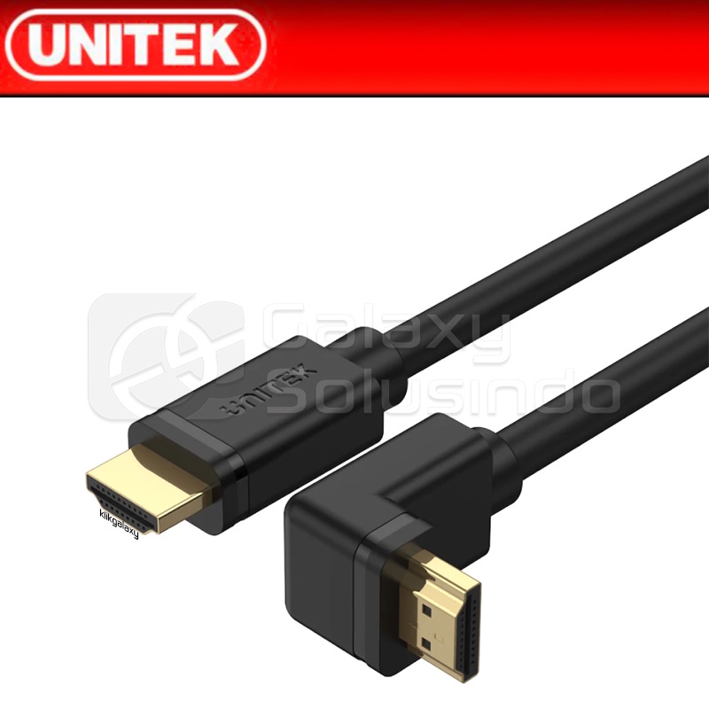 UNITEK Y-C1008 HDMI 2.0 4K 60Hz Right Angle 270 Degree Cable 2m